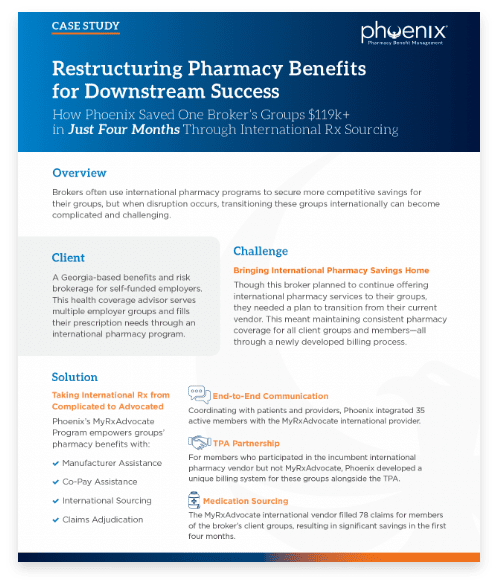 Restructuring Pharmacy Benefits for Downstream Success